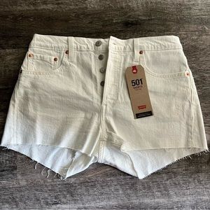 Women’s Levi’s 501 Denim Shorts Size 29 NWT